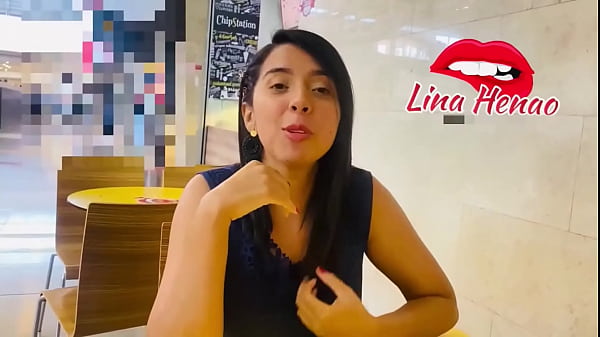 voyeur for the voyeurs - I put on a vibrator that my friend controls and we go to the mall where I show my ass and have an incredible squirt  