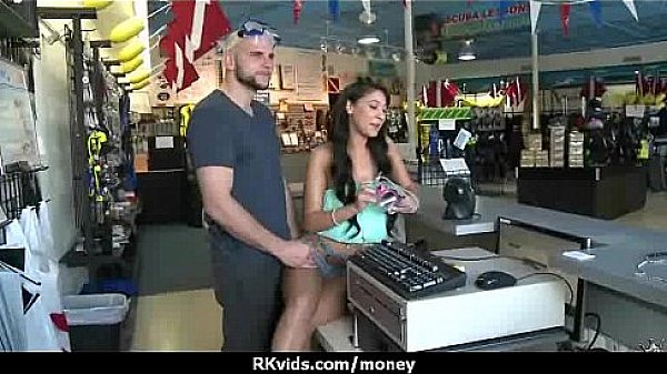 Cute Teen Sucked and fucked for cash 13