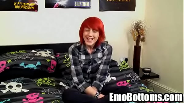 Emo twink Alexander Daniels stirps and jerks offs 1024 2 