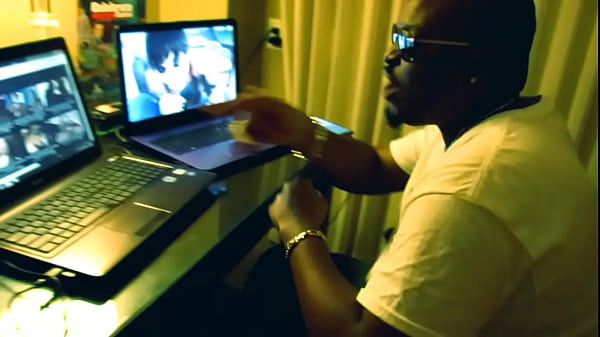 bimbo gets fucked in trash music video  