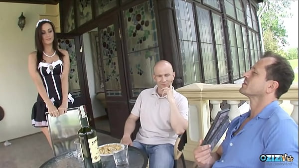 This sexy maid can withstand a lot of hardcore double penetration and she loves it