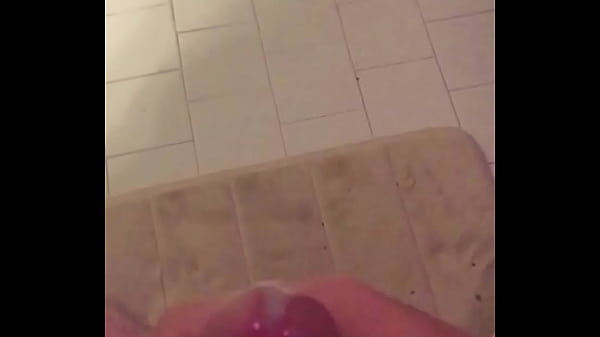 my cock cuming in slow motion