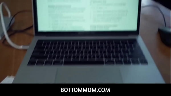 Tattooed stepmom notices that her stepson Johnny is having trouble focusing on studying for his exam, when she catches him masturbating