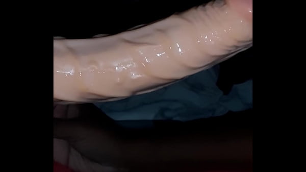 Close-up deepthroat with huge 10 inch cock