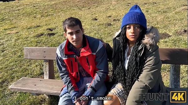 HUNT4K. Yeah, I want to suck you dick. Hot sex with Vicky Menage