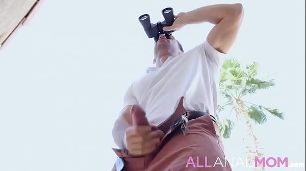 FULL SCENE on https://ALLAnalMOM.com - The girl next door has been trying to seduce MILF