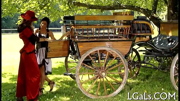 Lesbo pleasure of legal age teenager babes