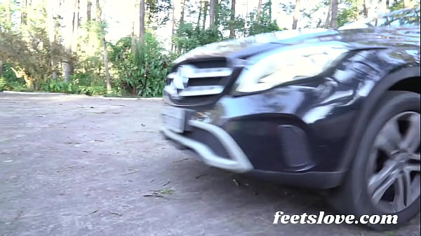 Crazy Nina with her pretty feets getting fucked in the ass