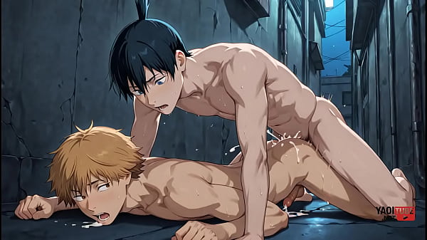 Chainsaw man Yaoi - Denji & Aki Photo compilation