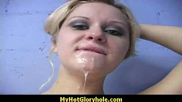 Gloryhole blowjob interracial amateur 1