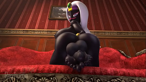 Queen Tyr'ahnee futa footjob  