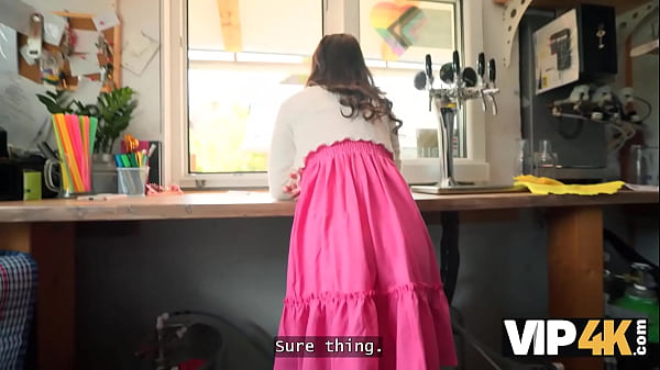 VIP4K. Little pussy is leaking in the heat. Hot sex with Dragon Fruit