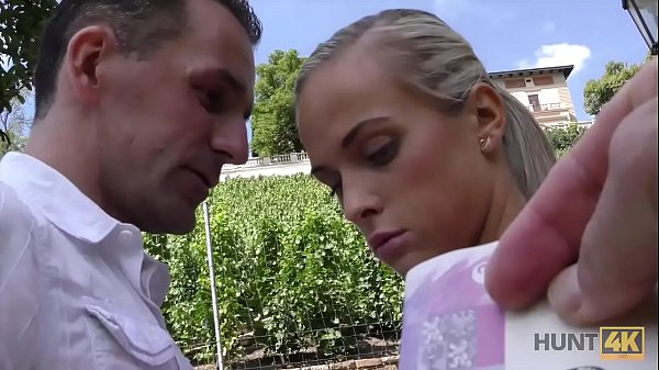 HUNT4K. She almost lost her wallet but found crazy sex