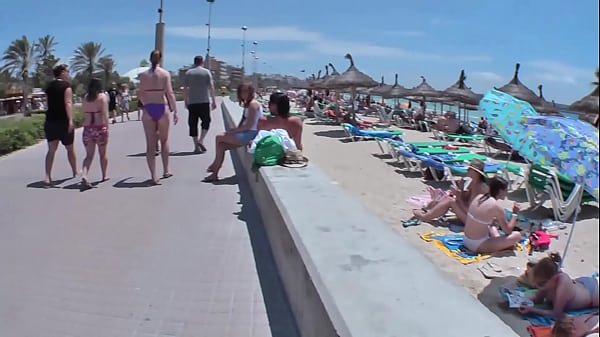 18yo Teen got banged in her very first Mallorca Holidays