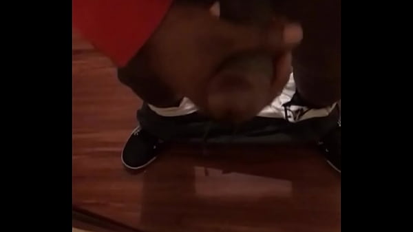 Nutting on mirror at work