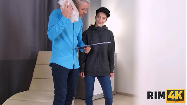 RIM4K. Love feels bizarre desire to taste guys fanny and starts rimming