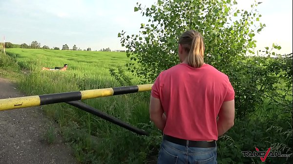 Babe catching sun convinced by ugly dude to fuck him everywhere