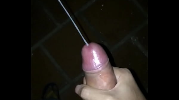 Public orgasm on 13th floor balcony  