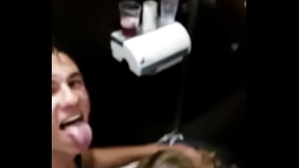 Big dick getting sucked at party by dirty teen