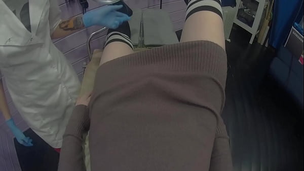 POV sounding with small handjob for Tgirl