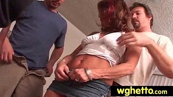 Ghetto whores try white cock 8