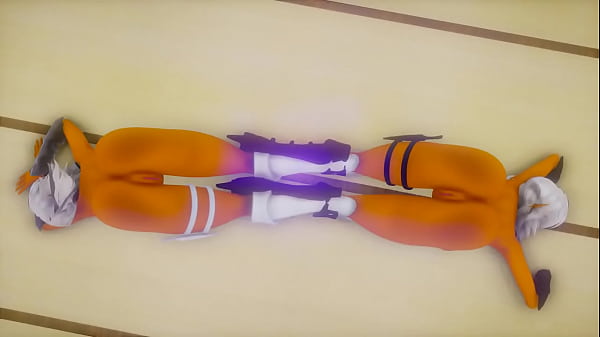 Two Elf Ninja Fight MMD  