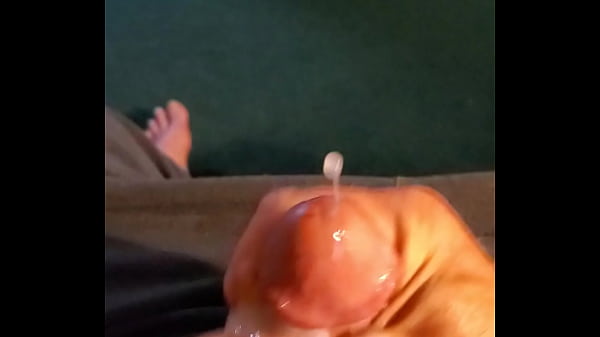 Jacking off cum