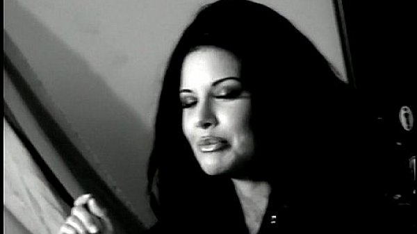 Black haired sexy girl masturbating on bed