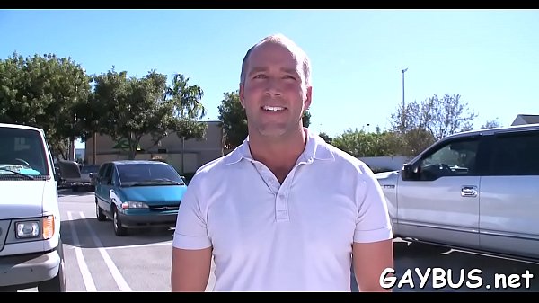 Lusty blowjob with a sexy homo