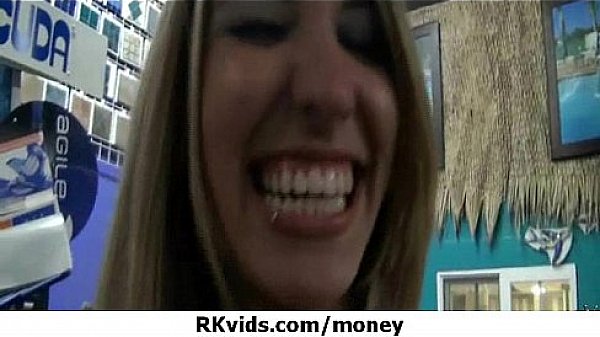 Desperate teen naked in public and fucks to pay rent 7