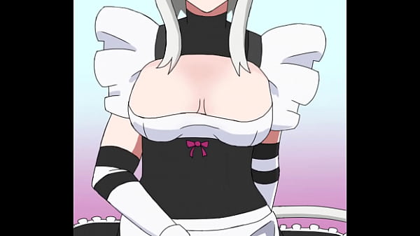 Maid mostra o que tem em baixo