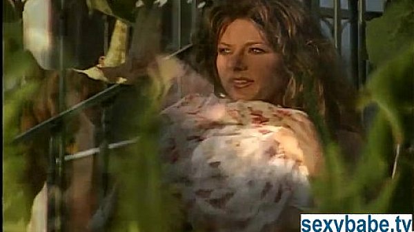 Brunette babe writhing on floor nude