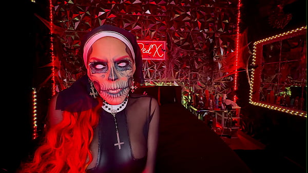 Sinister Nun Gives JOI in Hell