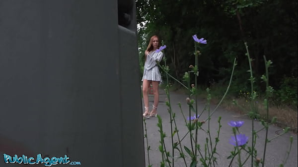 Public Agent - lovely young redhead out on a Tinder date with a butt plug in her ass really wanted anal sex with a big cock