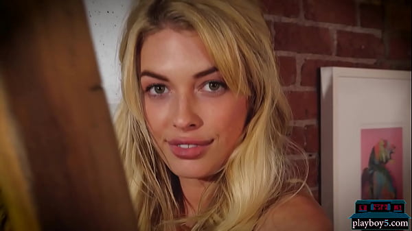 Hot petite blonde from Canada Katie Jean gets naked and looks more than fine  