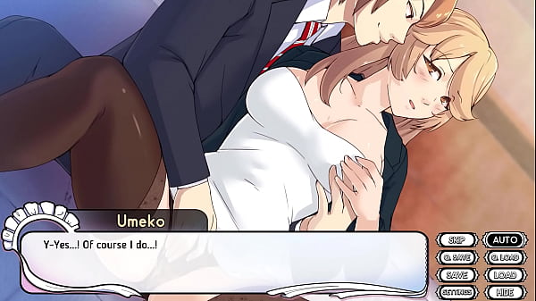 Umeko's boss plays with her pussy so she'll apologize - Maid Mansion