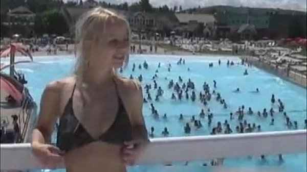 frenchgfs fuck blonde hard blowjob cum french girlfriend suck at swimming pool