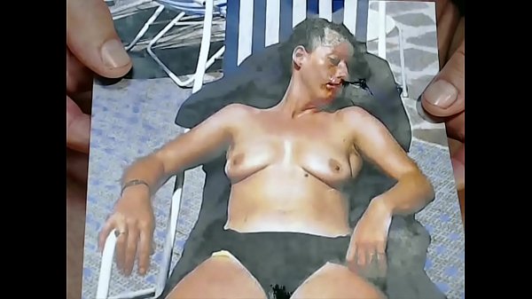 sexy slut gets cum on face tits and panty by Kater xxx 