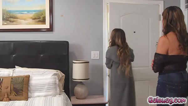 Elexis and Kristen come together for an explorative kiss letting their primal urges take hold  