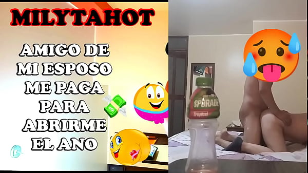AMIGO DE MI ESPOSO ME PAGA POR HACER ANAL DRURO Y DOLOROSO Y SE CORRE DENTRO