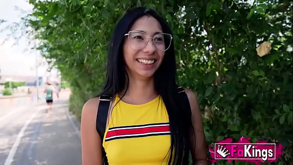 BAREBACK casting for young Sole! She proves us she's wild at fucking hard