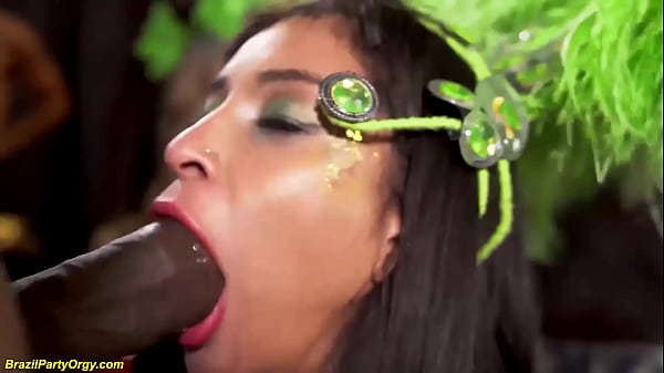 round butt brazilian samba girls rough interracial big black cock ass fucked at our weekly carnaval samba fuckfest party orgy