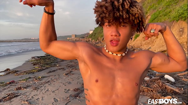 Ciao Alves is super cute dude we met during our Colombian adventure, and beautiful beach is just complementing him. Check out his super nice body and Ciao is not shy to drop his pants and show off his cock. When you get to the part in studio you are for  