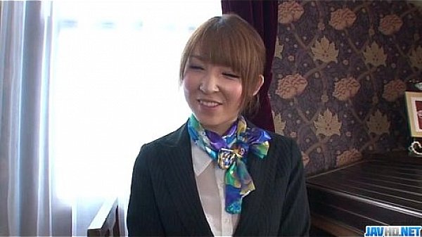 Hikaru Shiina plays with cock in each of her holes