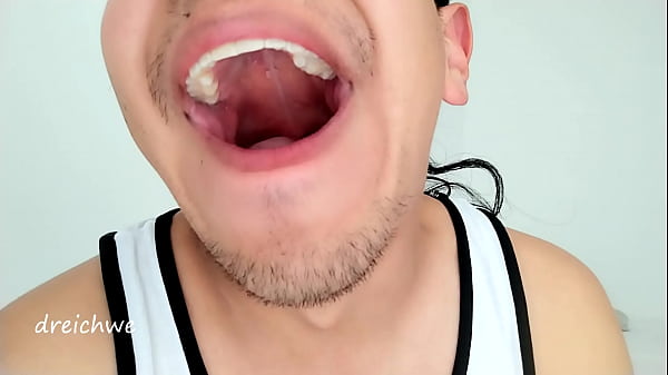 Big mouth uvula fetish 