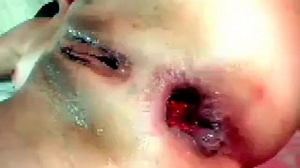 Naughty Girl Toys With Her Ass Up Close