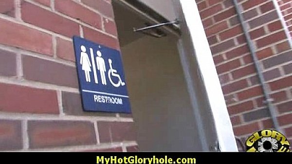 Interracial - White Lady Confesses Her Sins at Gloryhole 1  