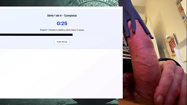 Exercise Session for a strong, fat and powerful 19 cm cock that can last hours without cumming  