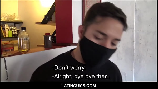 LatinCums.com - Twink Latin Food Delivery Boy Sex With Customer For Cash POV 