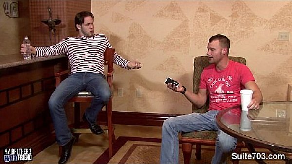 Tattooed gay gets ass fucked well